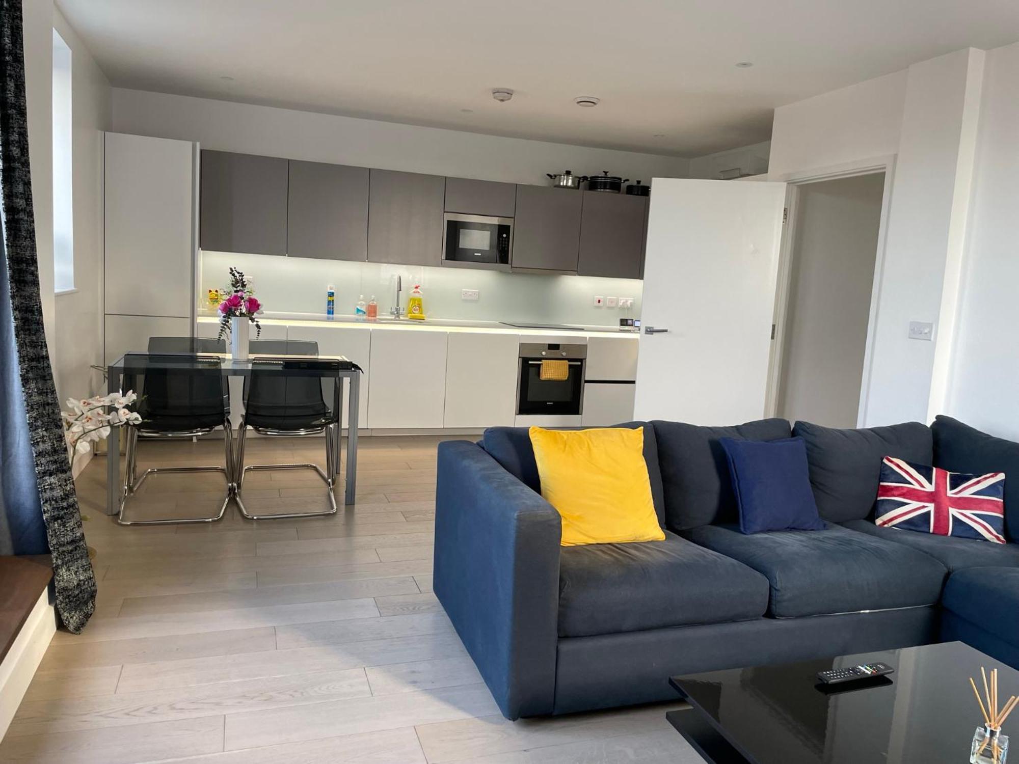 Ferienwohnung Modern & Spacious Penthouse In North London Exterior foto